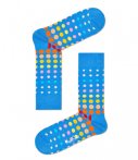 Happy Socks Disco Dot Sokken, Blauw