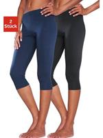 vivance active Caprilegging met elastische band (Set van 2)