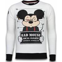 Local Fanatic Sweater  Bad Mouse Rhinestone