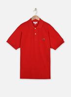 Lacoste Halbarm Polo rot