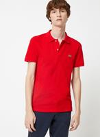 Lacoste Poloshirt Pique Rot - GrÃ¶ÃŸe S