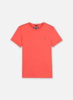 Tommy Hilfiger Shirt met ronde hals BOYS BASIC CN KNIT S/S met tommy hilfiger-merklabel