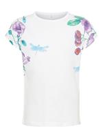 name it T-Shirt NMFHALISA  weiß 