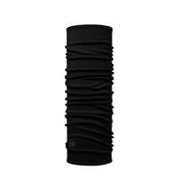 Buff Midweight Merino Wol Buff Solid Black Zwart