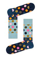 Happy Socks Sokken big dot block blauw