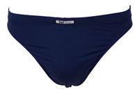 Set Look heren string micro 1478 - Microfiber mannen string - Donkerblauw - Zwart - Rood