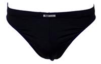 Set Look heren string micro 1478 - Microfiber mannen string - Donkerblauw - Zwart - Rood