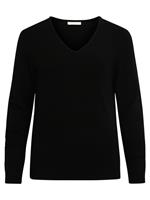 Gebreide pullover met V-hals, model 'Viril'