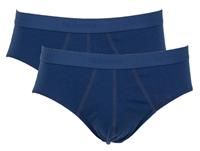 Sloggi 2-pak heren 24/7 midi slips - Heup slips elastisch katoen - Heren ondergoed