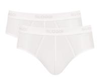 Sloggi 2-pak heren 24/7 midi slips - Heup slips elastisch katoen - Heren ondergoed
