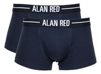 Alan Red Short Boxer ( 7013) Navy ( two pack)