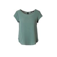 Blouseshirt in effen design