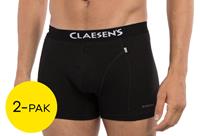 Claesen's Boxershort Boston Black Two Pack ( cl 2082)