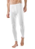 Schiesser lange onderbroek heren - Feinrip met gulp - 100% katoenen heren pantalon met sluiting
