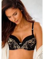 Lascana Bh met steuncups Fabiola met beugel en chique kant, dessous