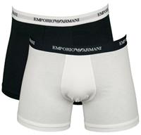 Armani Boxershorts Core 2-pack blauw-wit