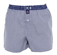 McAlson Mc Alson Boxer Gingham navy blue