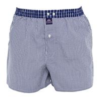 Mc Alson Boxershort ruit blauw