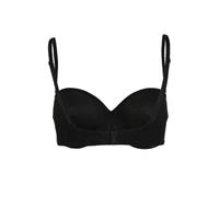 Lascana strapless push-up bh zwart