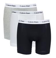 Calvin Klein 3-Pack Heren Boxershorts - Boxer Brief Black - Katoenen mannen boxers - Lange pijpjes - Calvin Klein underwear