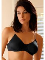 Lascana T-shirt-bh met 3 bandjes (verwisselbare bandjes) en borduursel