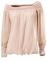 heine Blouse met carmenhals