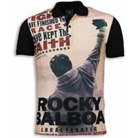 Local Fanatic Rocky balboa the movie digital rhinestone polo