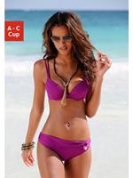 s.Oliver RED LABEL Beachwear Push-upbikini met sierring aan de broek