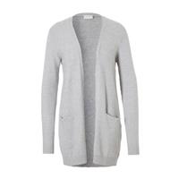 VILA Pullover Viril Open Knit Cardigan - für Damen, Light Grey Melange