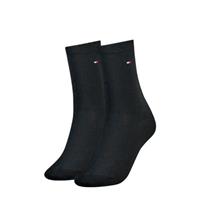 Tommy Hilfiger Strümpfe "TH Women Sock Casual", 2er-Pack, uni, für Damen, anthrazit