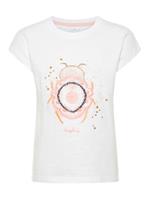 name it Girls T-Shirt Haza Bright White