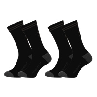 Muchachomalo 2-pack effen sokken lang