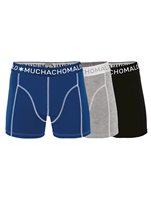 MuchachoMalo Heren 3-pack Boxershort Effen