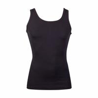 Beeren Young heren hemd sport - Microfiber onderhemd voor mannen - Sneldrogend - Zwart - Wit