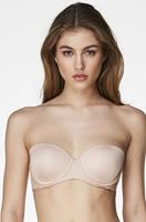 Hunkemöller Voorgevormde strapless beugel bh Angie Beige