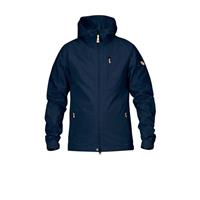 Fjällräven Jacke "Sten", Kapuze, Stehkragen, Reißverschlusstaschen, Logo-Patch, für Herren, navy, S, S