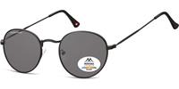 Montana MP92-XL - Zonnebril Round Black Metal