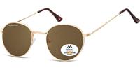 Zonnebril Montana MD92D-XL metaal mat goud