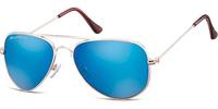 Montana - MS94E - Zonnebril - Aviator stijl - Fel goud kleurig - Lensbreedte 57 mm