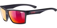 Uvex - LGL 29 Mirror S3 - Zonnebril grijs/zwart