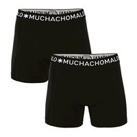 Muchachomalo Jongens 2 pack boxershorts effen