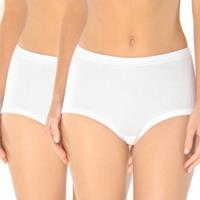 Schiesser 2 stuks Original Classics Fine Rib Waist Panties 