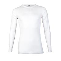 Beeren Men T-Shirt Lange Mouw Wit (3 pack)