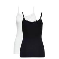 ONLY Spitzentop ONLKIRA LACE SINGLET 2PACK NOOS (2er-Pack)