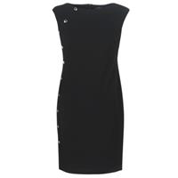 Lauren Ralph Lauren  Kleid BUTTON-TRIM CREPE DRESS