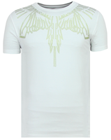 Local Fanatic Eagle glitter strakke t-shirt