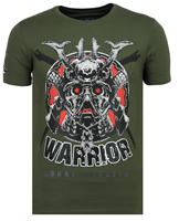 Local Fanatic Savage samurai print t-shirt