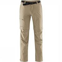 Maier Sports Tajo Long Zip Off Broek Zandbruin