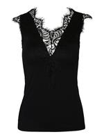 Top met kant, model 'Ilu'