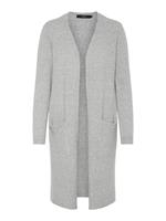 Long Cardigan Dames Grijs